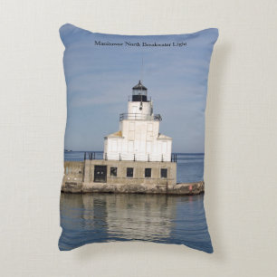 Almofada Decorativa Manitowoc travesseiro de acentos de água salgada d