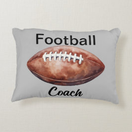 Almofada Decorativa Manutenção do Treinador de Futebol Personalizado