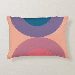 Almofada Decorativa Mar de Coral Moderno do Século médio