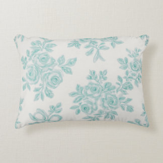 Almofada Decorativa Marcie e Lou Green Floral Vintage