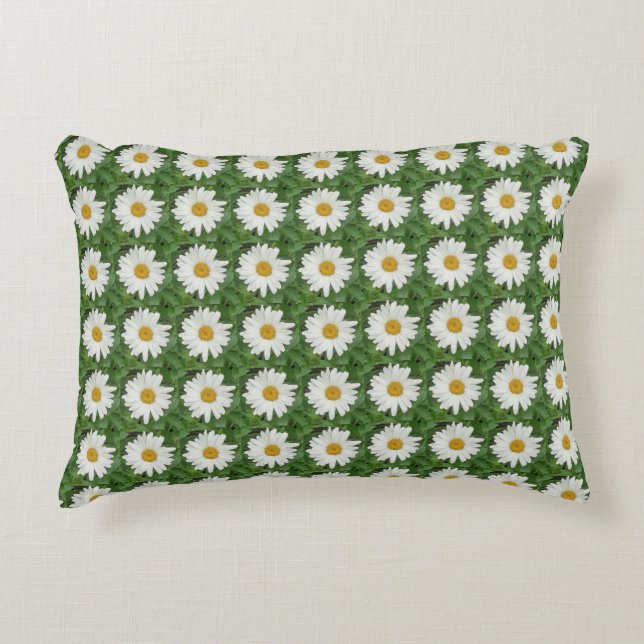 Almofada Decorativa Margarida Branca (Frente)