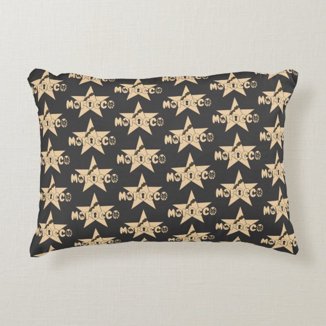 Almofada Decorativa Marrocos é orgulhoso em todos os detalhes (Frente)