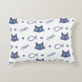 Almofada Decorativa Matemática de gatos