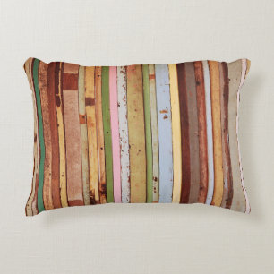 Almofada Decorativa Material de madeira: Vintage Wallpaper Textura