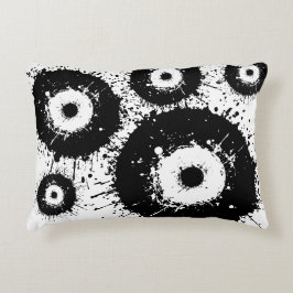 Almofada Decorativa Mau, preto e branco