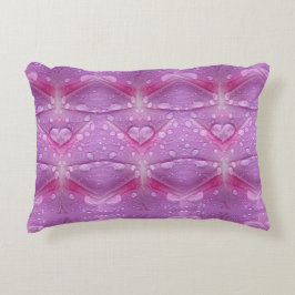 Almofada Decorativa Mauve com rosa