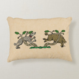 Almofada Decorativa Medeval Boar Hunt