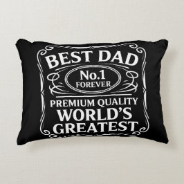 Almofada Decorativa Melhor Pai