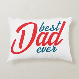 Almofada Decorativa Melhor Pai de sempre