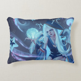 Almofada Decorativa Menina da lua de travesseiro