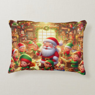 Almofada Decorativa Merry Christmas From Santa and His Elves