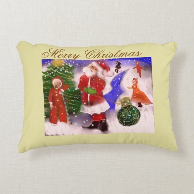 Almofada Decorativa Merry Christmas series (Frente)