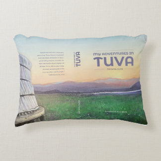 Almofada Decorativa MEUS AVENTURAS EM TUVA - Travesseiro