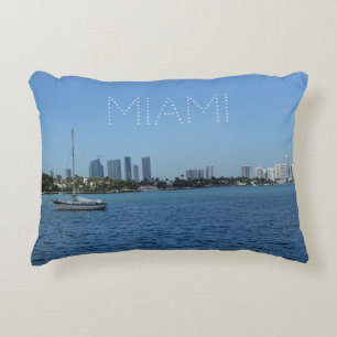 Almofada Decorativa Miami Skyline