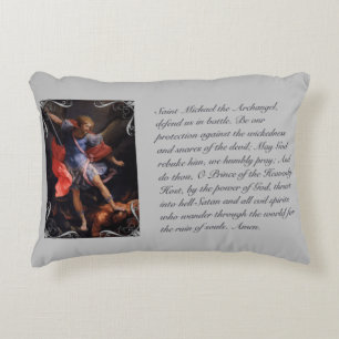 Almofada Decorativa Michael, o Travesseiro decorativo de Oração Arcanj