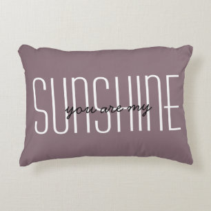 Almofada Decorativa Minha Citação de Sol Personalizada Decoração Uva M