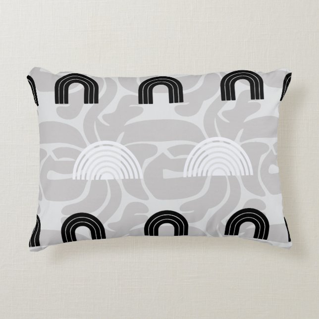 Almofada Decorativa Minimalist Mixed Boho Arches (Frente)