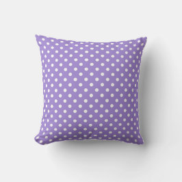 Almofada Decorativa Moderna Bolinha Roxa