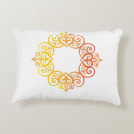 Almofada Decorativa Moldura Ornamentada Vintage Fronteira Decorativa E