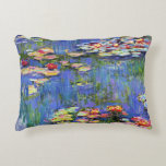 Almofada Decorativa Monet - Lírios De Água, 1916, Travesseiro De Desta<br><div class="desc">A famosa pintura de Claude Monet,  Lírios d'água,  1916</div>