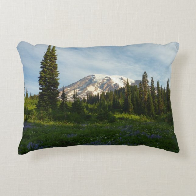 Almofada Decorativa Monte Rainier Morning Light (Frente)