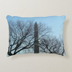 Almofada Decorativa Monumento a Washington em Fotografia Viagem de inv