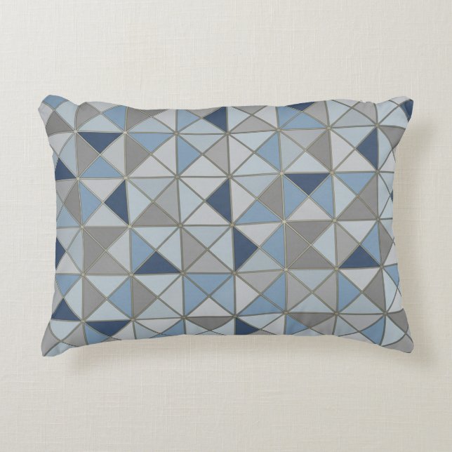 Almofada Decorativa Moroccan Geometric Throw Pillow (Frente)