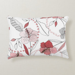 Almofada Decorativa Motivos Botânicos: Vintagem Isolada Da Flor