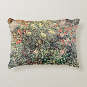 Almofada Decorativa Mulheres nas flores, 1875 de Claude Monet