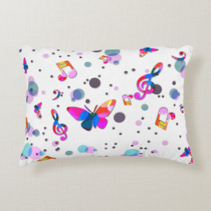 Almofada Decorativa Música Colorida Dançante