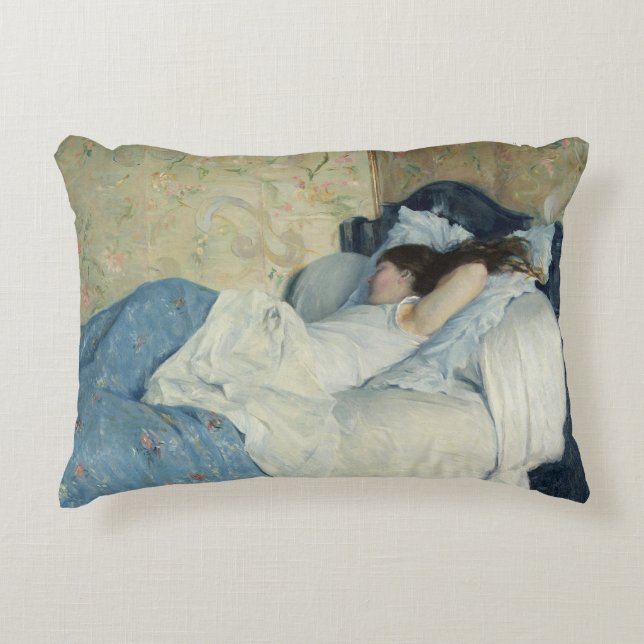 Almofada Decorativa Na cama de Federico Zandomeneghi (Frente)