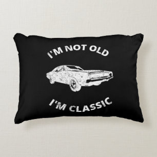 Almofada Decorativa Não sou velho, sou clássico