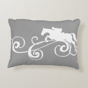 Almofada Decorativa Natal de Trotting Horse