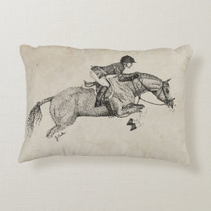 Almofada Decorativa Natal de Trotting Horse