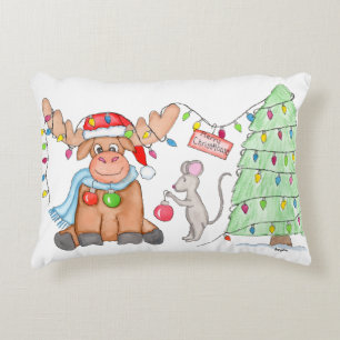 Almofada Decorativa Natal - Feliz Natal-Alce!