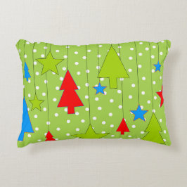 Almofada Decorativa Natal Verde e Branco