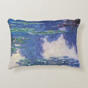 Almofada Decorativa Nenúfares no Lago por Claude Monet, Arte Antigo