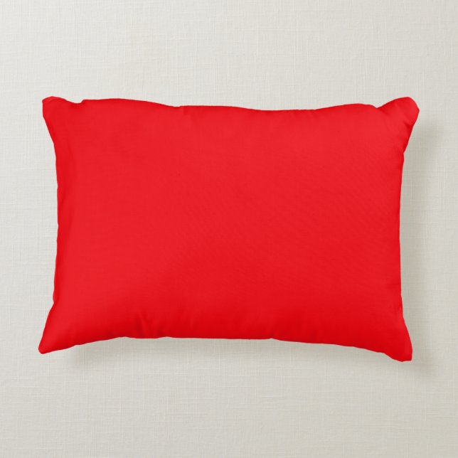 Almofada Decorativa Neon Red (Verso)