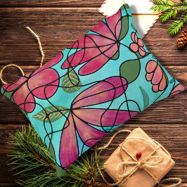 ALMOFADA DECORATIVA NEUROGRÁFICO FLORES DE PRIMAVERA