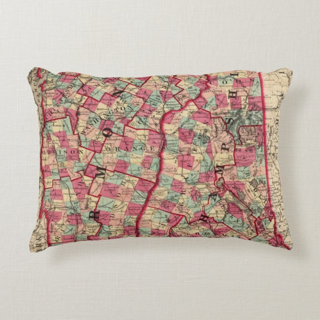 Almofada Decorativa New Hampshire e Vermont 2 (Frente)