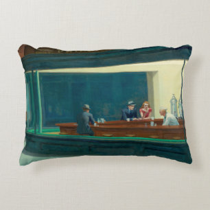 Almofada Decorativa Nighthawks 1942 por Edward Hopper
