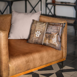 Almofada Decorativa No Adoro Memória Cão/Cat Foto e Cota Russo