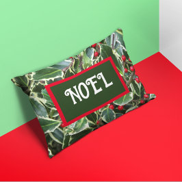 Almofada Decorativa Noel Holly Sai e Red Berries Feriado