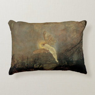Almofada Decorativa Noite de Midsummer por Grimshaw, Arte Vitoriana An