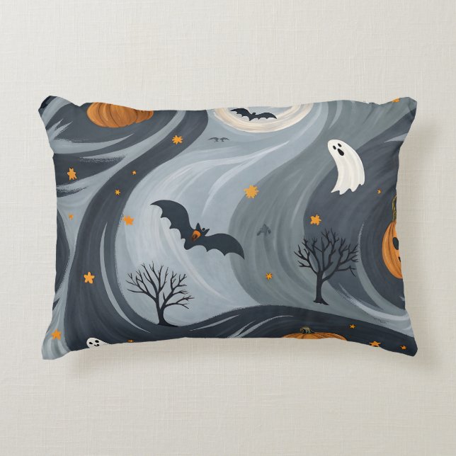 Almofada Decorativa Noite de Morte de Halloween (Frente)