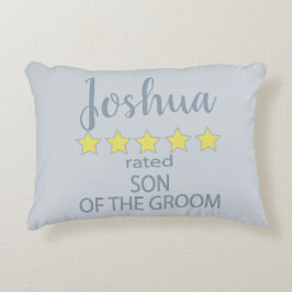 Almofada Decorativa Noiva & Corte 5 Estrelas Filho do Noivo