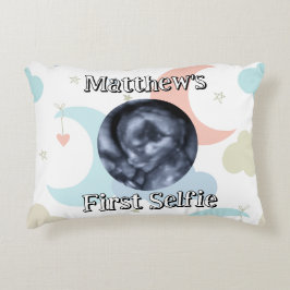 Almofada Decorativa Nome e Foto do Ultrassom Personalizado