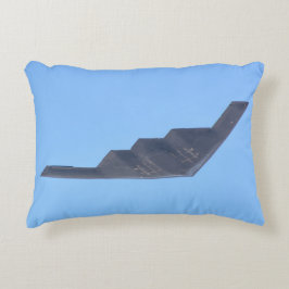 Almofada Decorativa Northrop Grumman B- 2 Spirit Accent Travesseiro