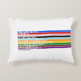 Almofada Decorativa Nossos Valores São Travesseiro