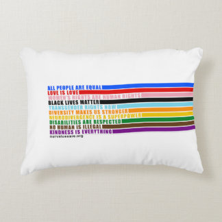 Almofada Decorativa Nossos Valores São Travesseiro